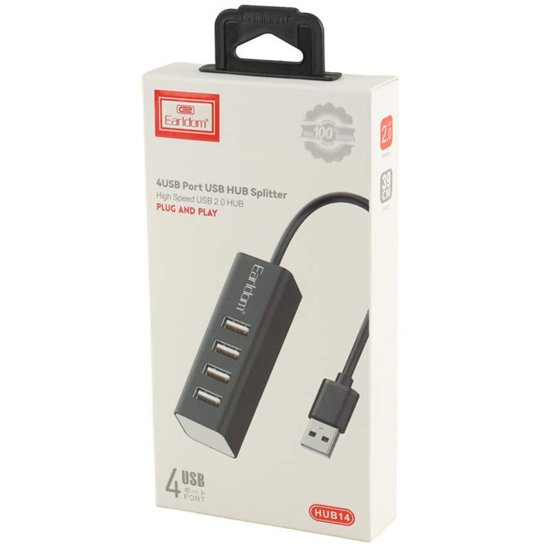هاب 4 پورت USB2.0 ارلدام ET-HUB14 - 2
