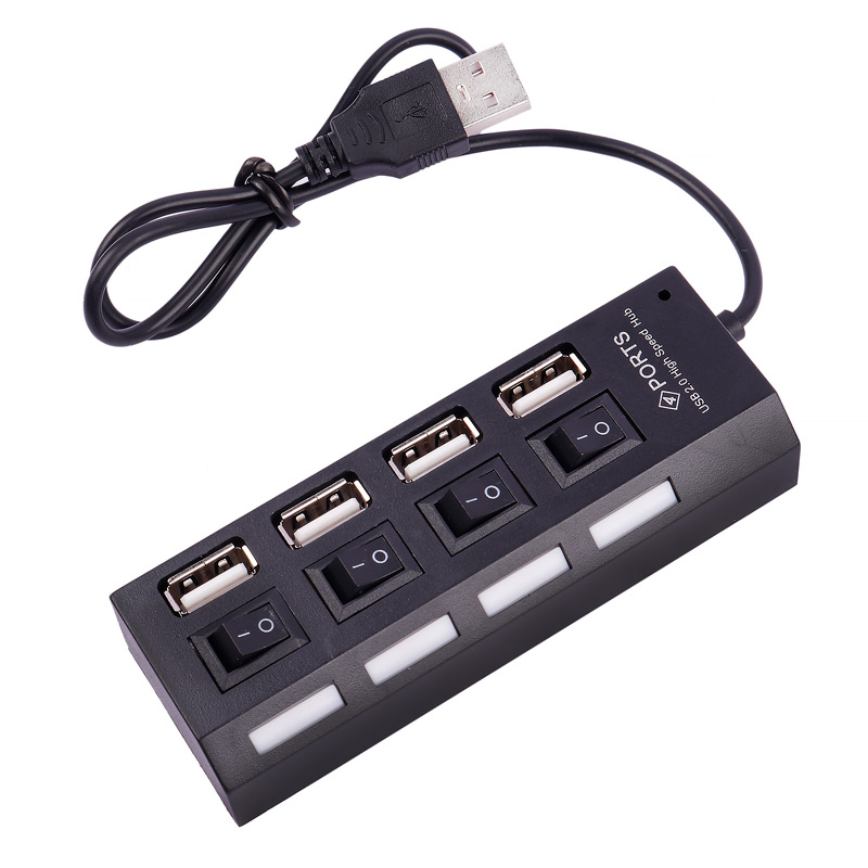 هاب 4 پورت USB2.0 های اسپید US BHUB - 4