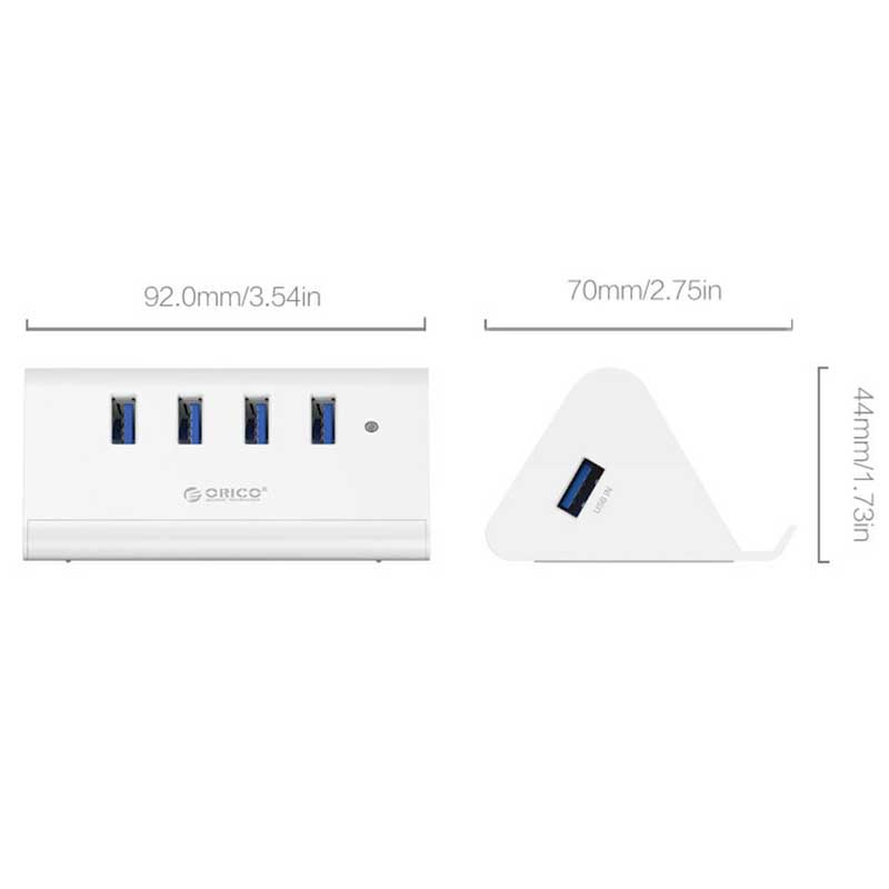 هاب 4 پورت USB3.0 اوریکو SHC-U3 - 2