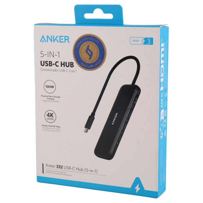 هاب 5 پورت Type-C انکر A8355H11 - 8
