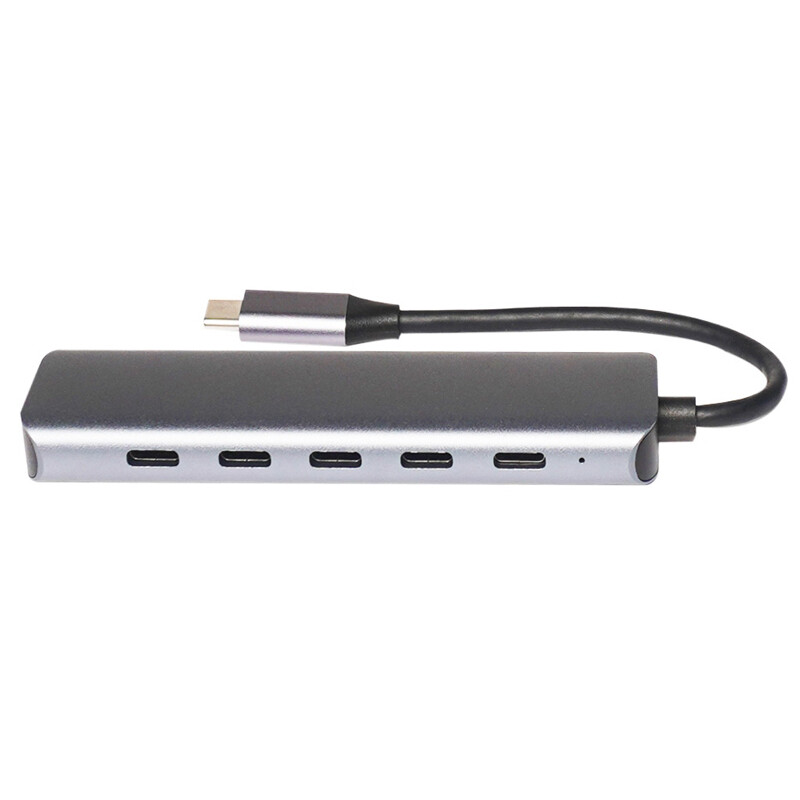 هاب 5 پورت Type-C کی نت K-HC322 - 3
