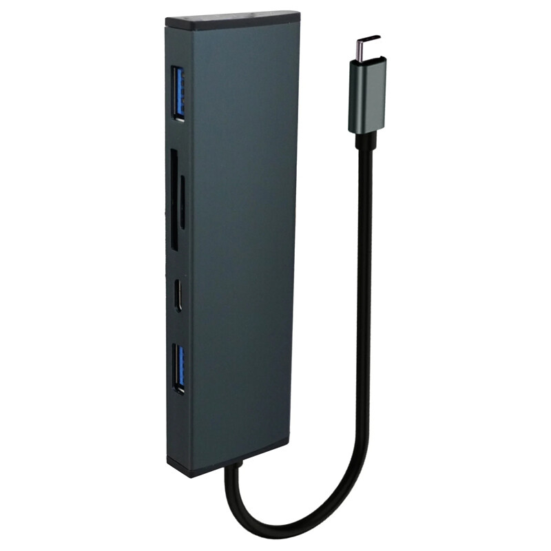 هاب 5 پورت Type-C کی نت K-S4 - 2