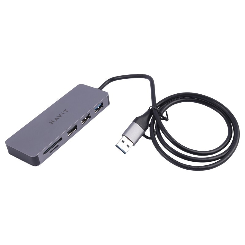 هاب 5 پورت Type-C /USB 3.0 هویت HV-H41 - 2
