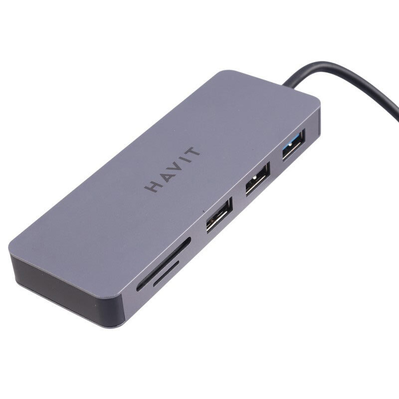 هاب 5 پورت Type-C /USB 3.0 هویت HV-H41 - 3
