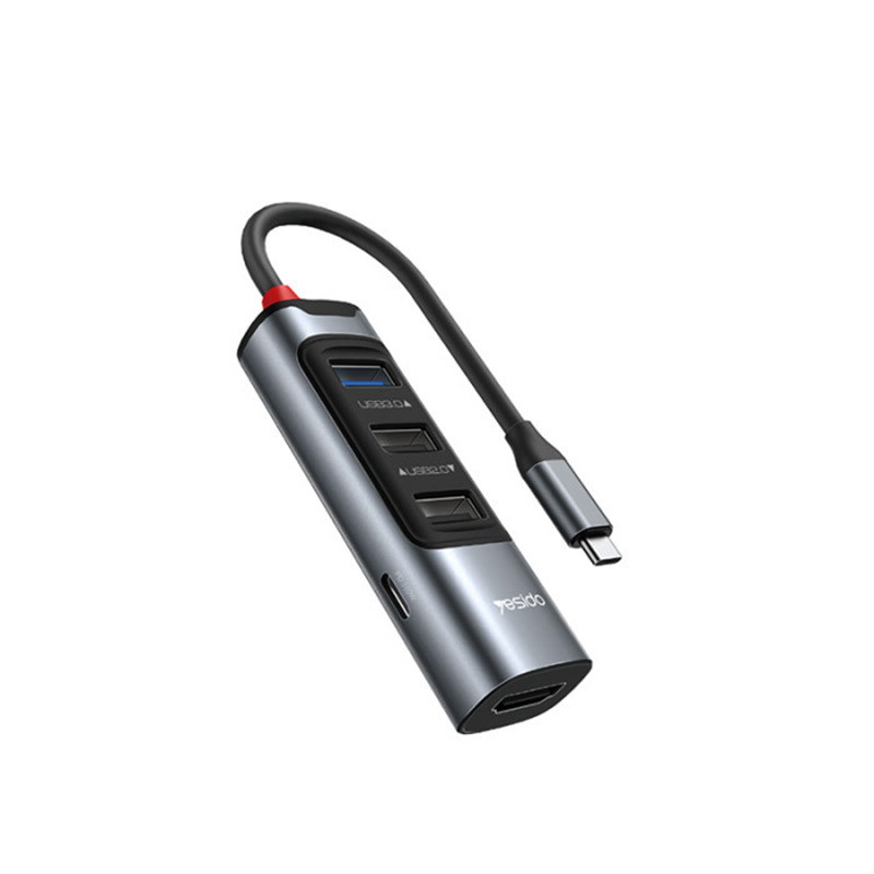 هاب 5 پورت Type-C یسیدو HB22 - 2