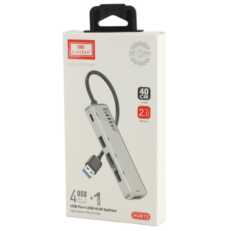هاب 5 پورت USB ارلدام ET-HUB12 - 2