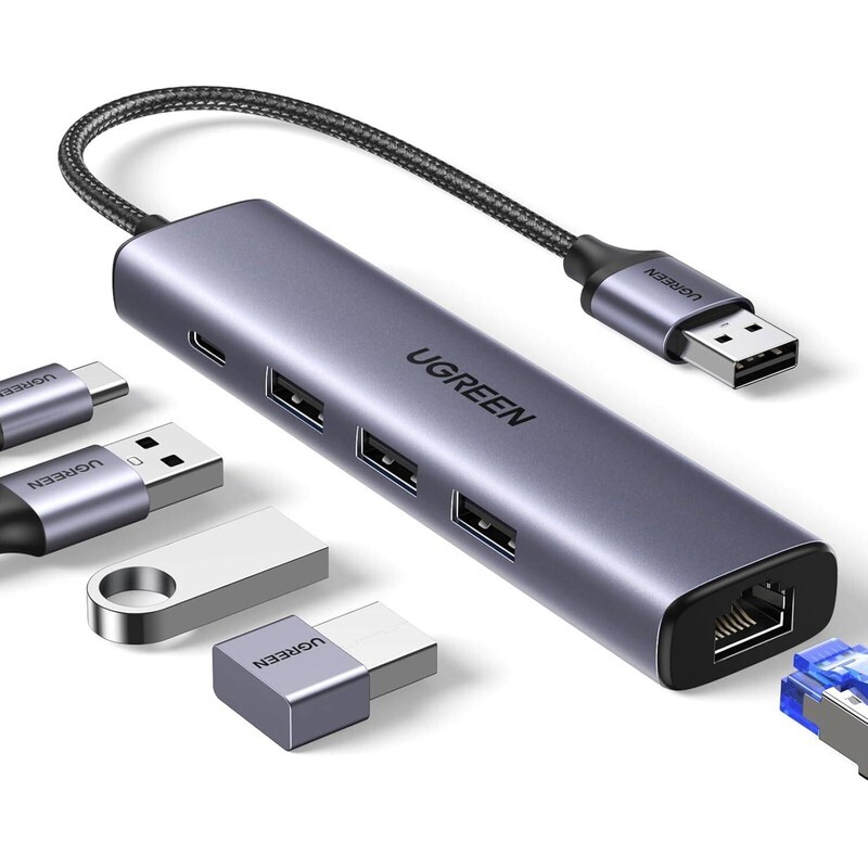 هاب 5 پورت USB یوگرین CM475-60554