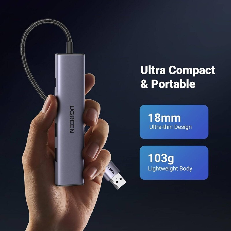 هاب 5 پورت USB یوگرین CM475-60554 - 5