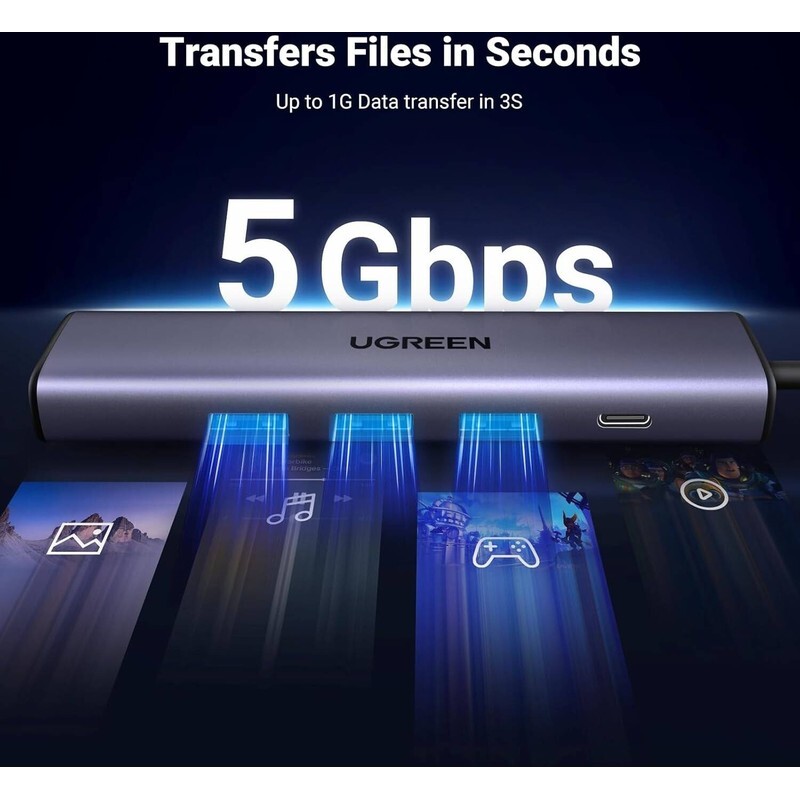 هاب 5 پورت USB یوگرین CM475-60554 - 6