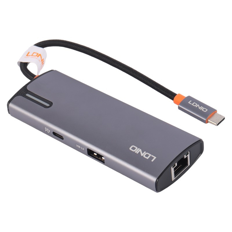 هاب 6 پورت Type-C الدینیو DS-16U - 3