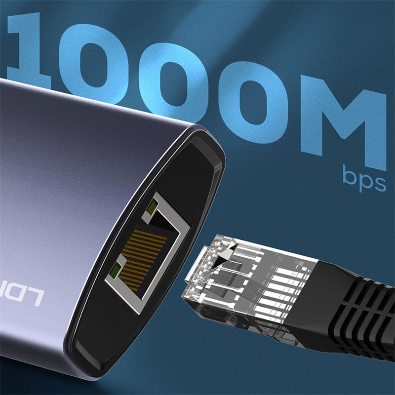 هاب 6 پورت Type-C الدینیو DS-16U - 7