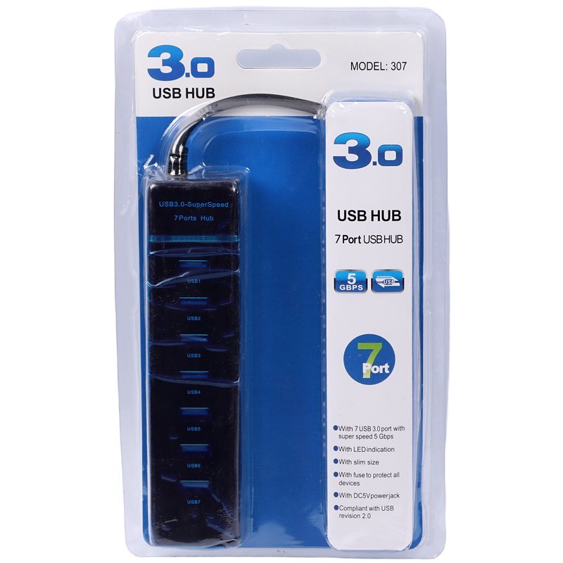 هاب 7 پورت HUB 307 USB2.0 - 5