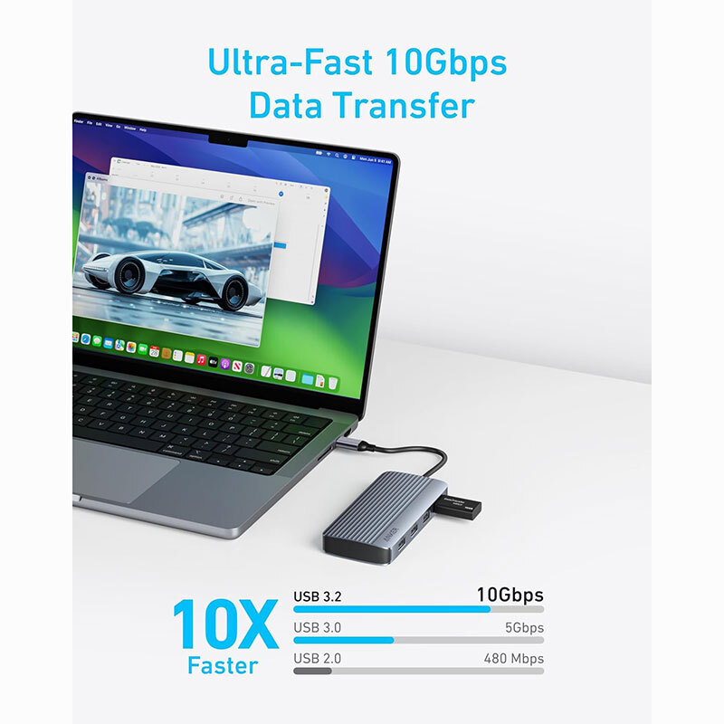هاب 7 پورت Type-C انکر A8374AA1 - 6