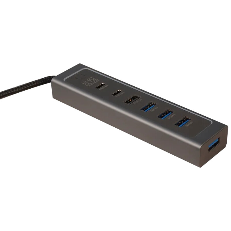 هاب 7 پورت Type C کی نت پلاس KP-HC37 - 3