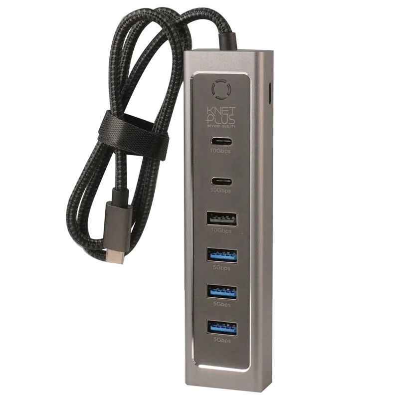 هاب 7 پورت Type C کی نت پلاس KP-HC37 - 4