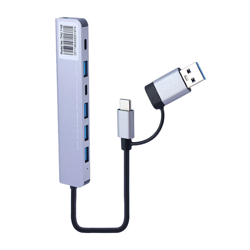 هاب 7 پورت Type-C / USB 3.0 تسکو THU 1148 - 5