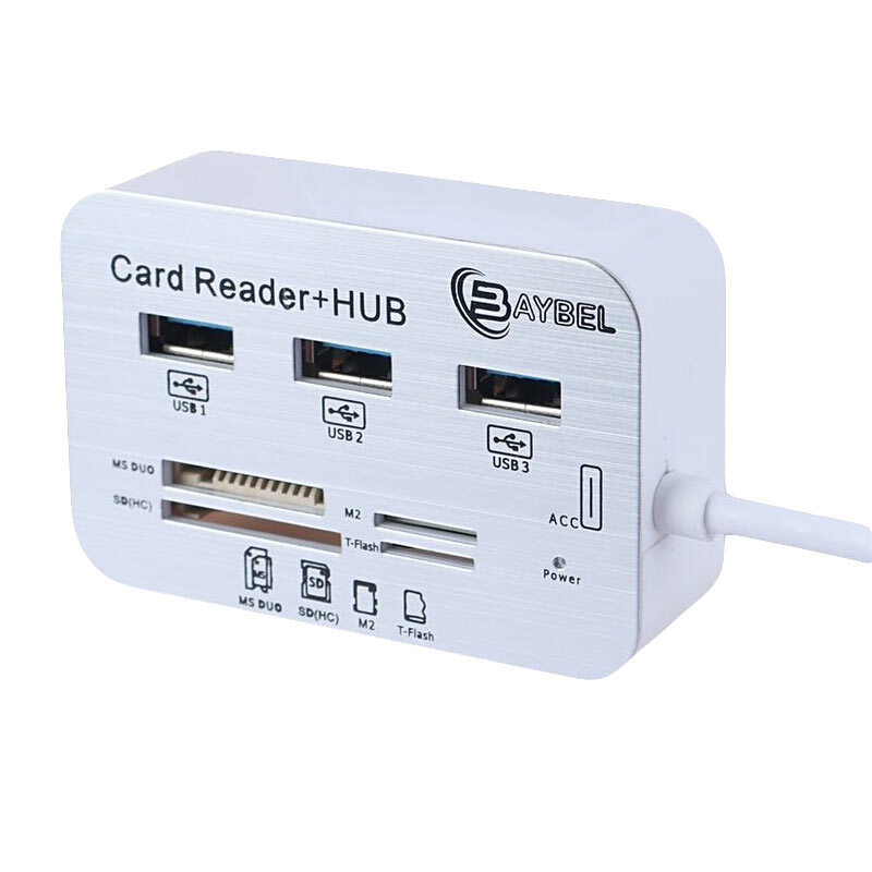 هاب 7 پورت USB 3.0 بایبل H-97 - 3