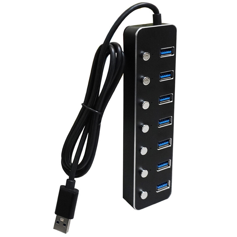 هاب 7 پورت USB 3.0 کی نت K-H10P - 2