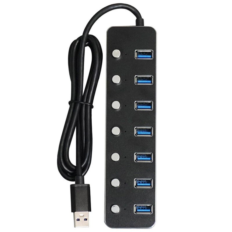 هاب 7 پورت USB 3.0 کی نت K-H10P - 3