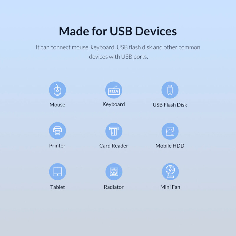 هاب 7 پورت USB3.0 اوریکو BT2U3-7AB - 7