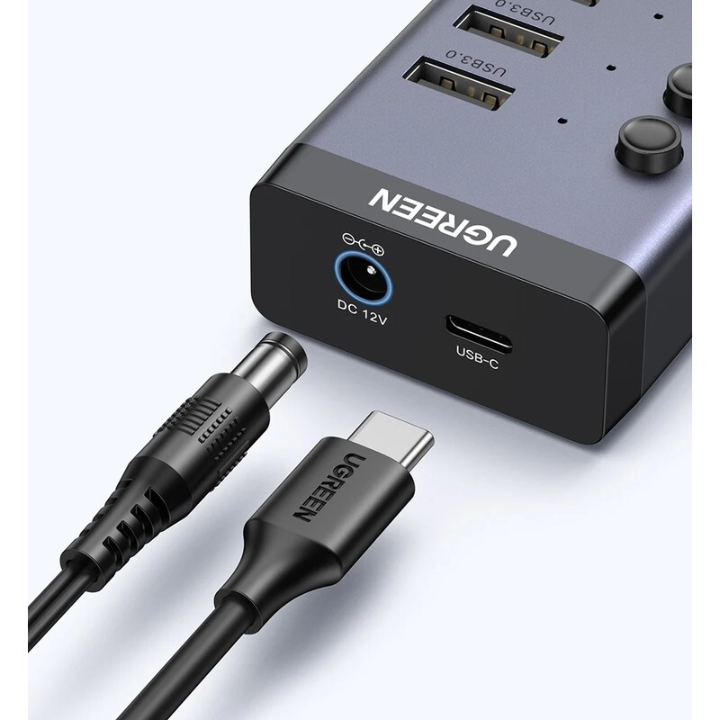هاب 7 پورت USB3.0 یوگرین CM481-90307 - 2
