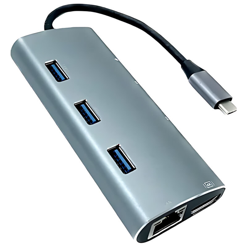 هاب 8 پورت Type-C کی نت K-S8 - 2