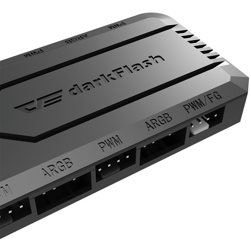 هاب فن و کنترلر نورپردازی دارک فلش DarkFlash RC2 PWM 12Port - 3