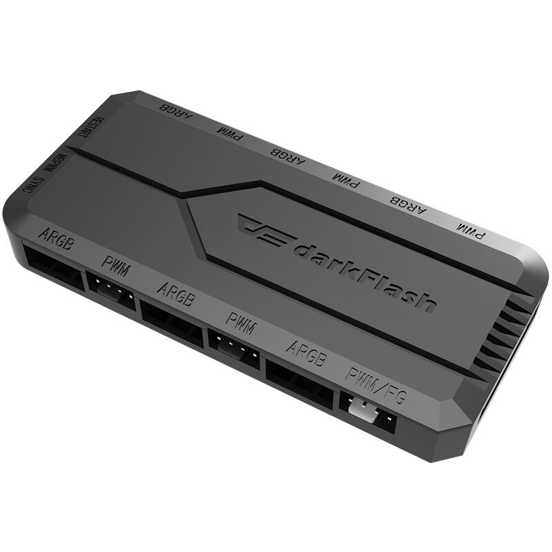 هاب فن و کنترلر نورپردازی دارک فلش DarkFlash RC2 PWM 12Port - 5