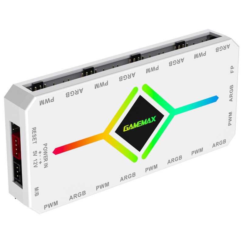 هاب فن و کنترلر نورپردازی گیم مکس GameMax V4.0 ARGB 18Port - 2