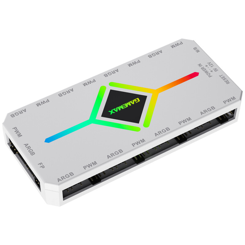 هاب فن و کنترلر نورپردازی گیم مکس GameMax V4.0 ARGB 18Port - 4