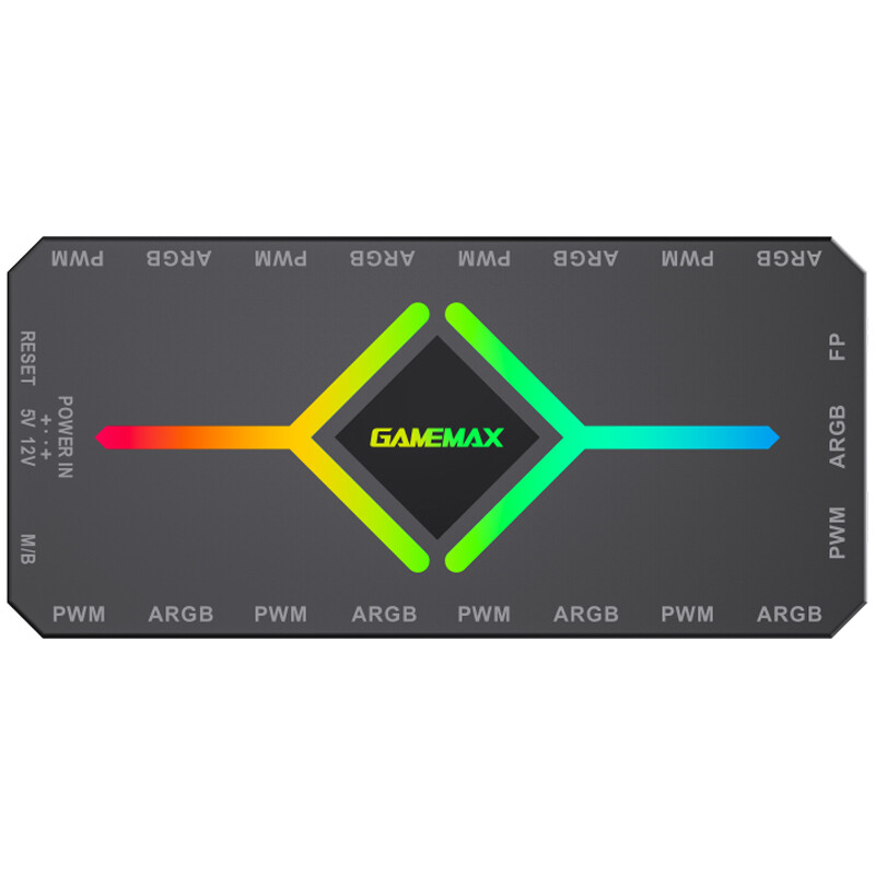 هاب فن و کنترلر نورپردازی گیم مکس GameMax V4.0 ARGB 18Port - 8