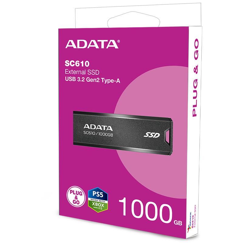 حافظه اکسترنال SSD ای دیتا Adata SC610 1TB - 2