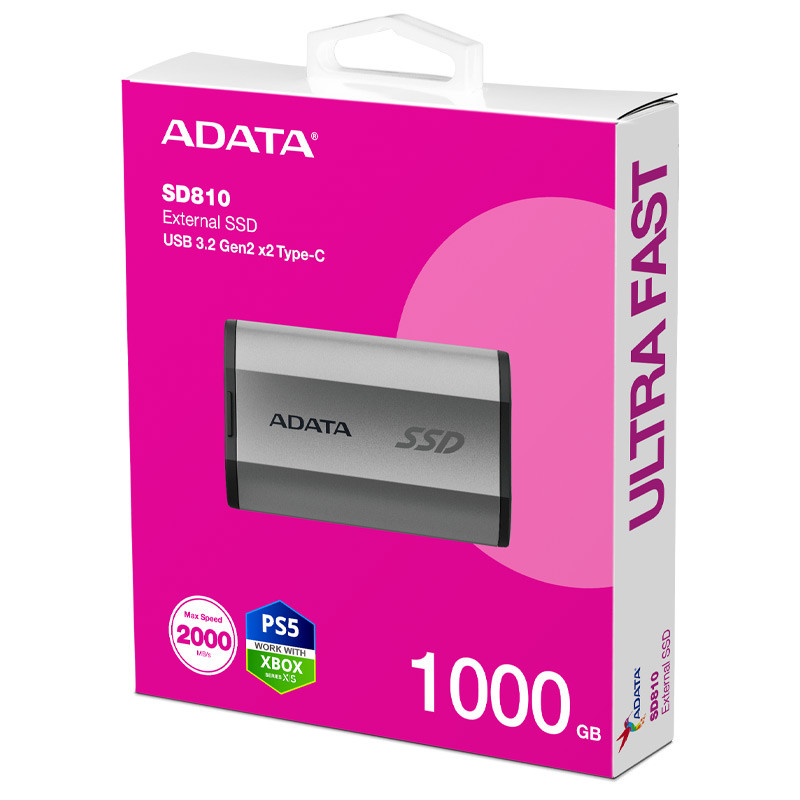 حافظه اکسترنال SSD ای دیتا Adata SD810 1TB - 2