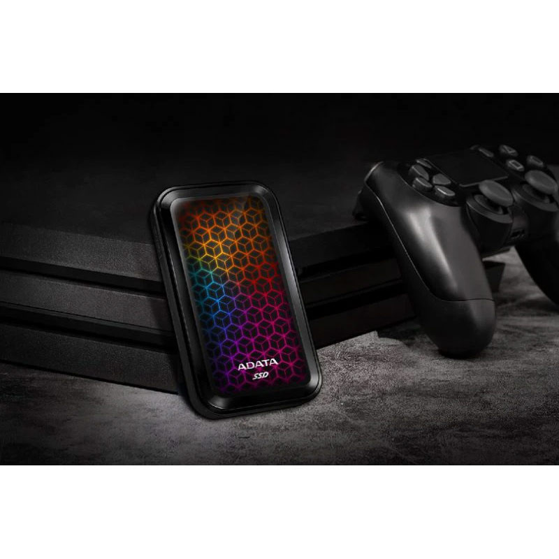 حافظه اکسترنال SSD ای دیتا Adata SE770G RGB 2TB - 8