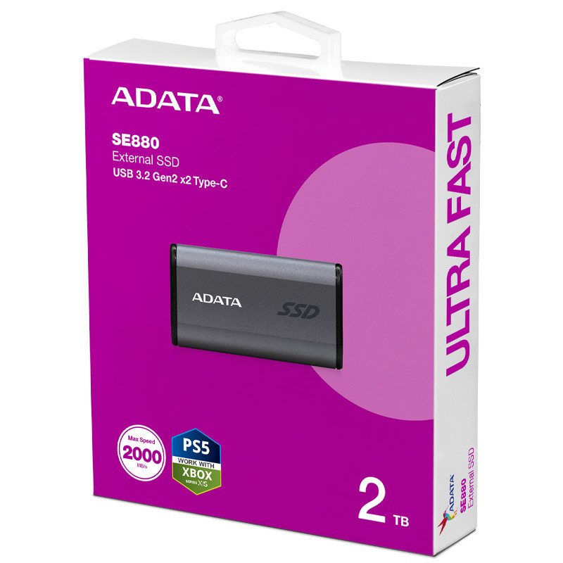 حافظه اکسترنال SSD ای دیتا Adata SE880 2TB - 2