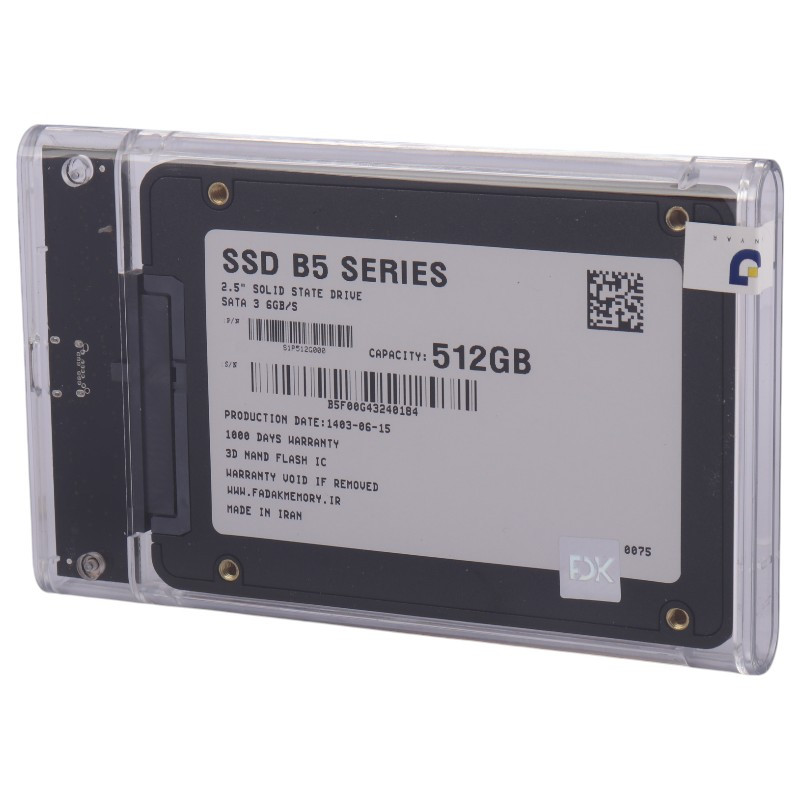 حافظه اکسترنال SSD فدک FDK 512GB + باتری هدیه - 4