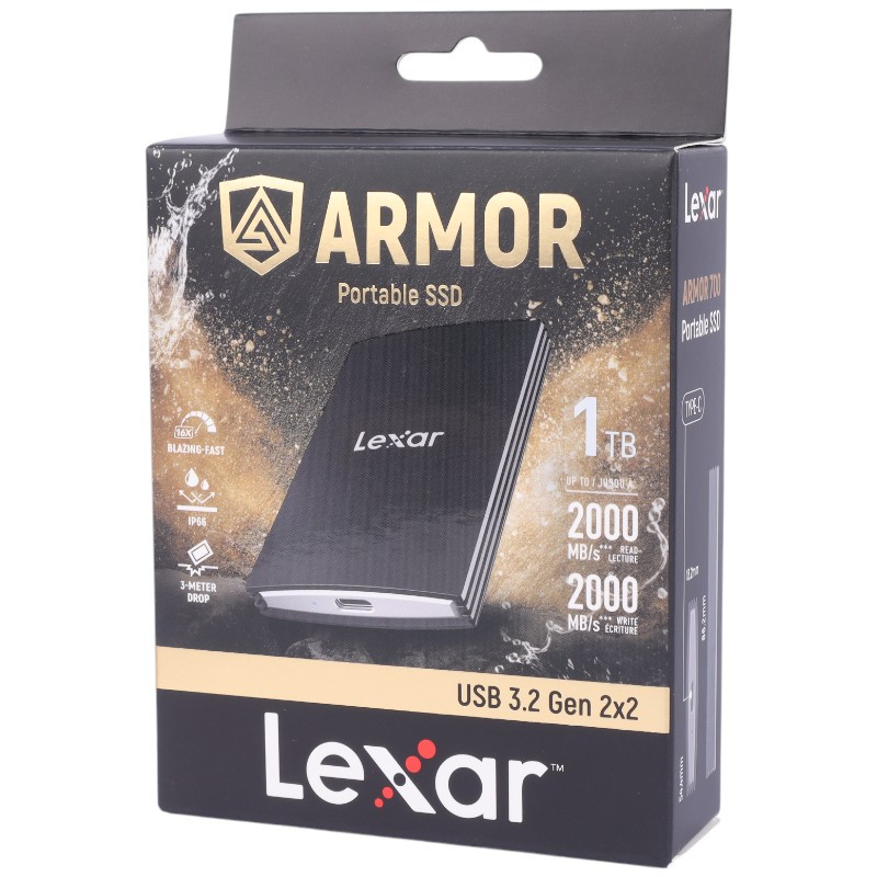 حافظه اکسترنال SSD لکسار Lexar Armor 700 1TB - 2