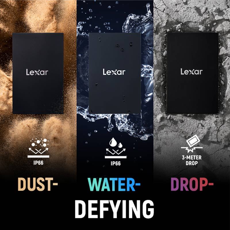 حافظه اکسترنال SSD لکسار Lexar Armor 700 1TB - 3
