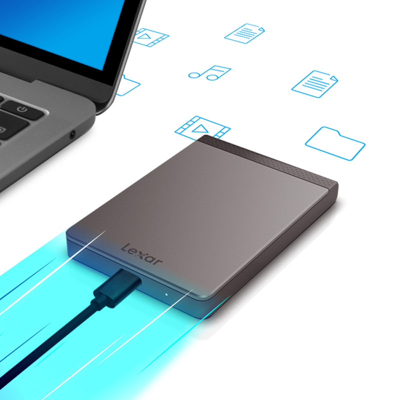 حافظه اکسترنال SSD لکسار Lexar SL200 512GB - 6