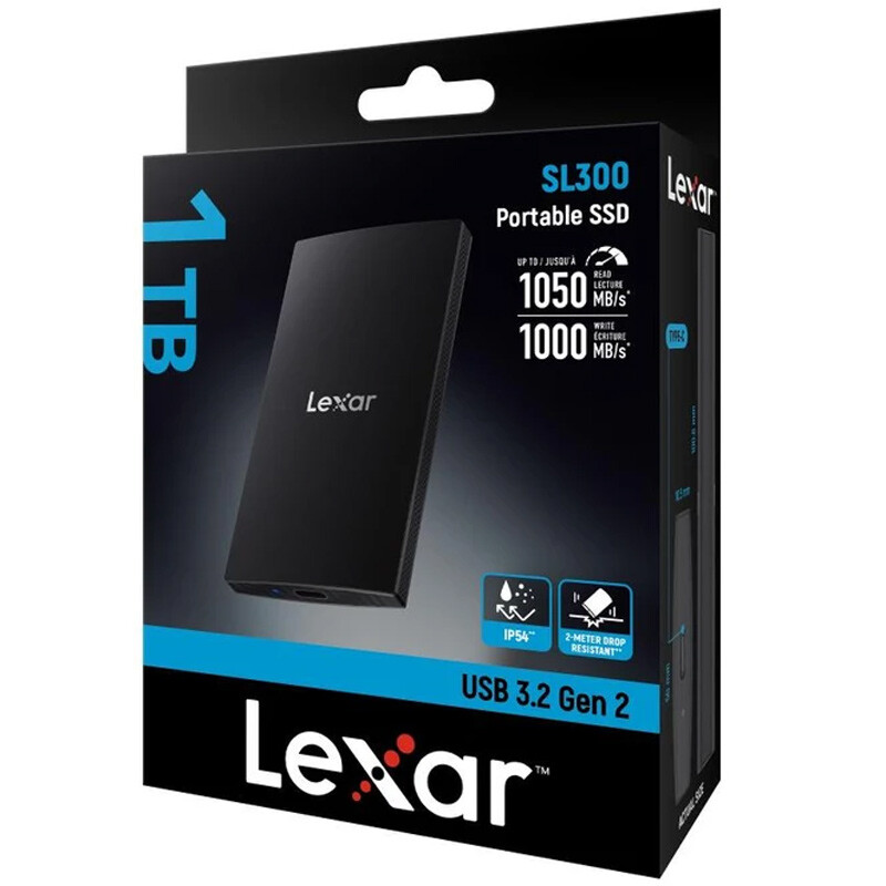 حافظه اکسترنال SSD لکسار Lexar SL300 1TB - 2