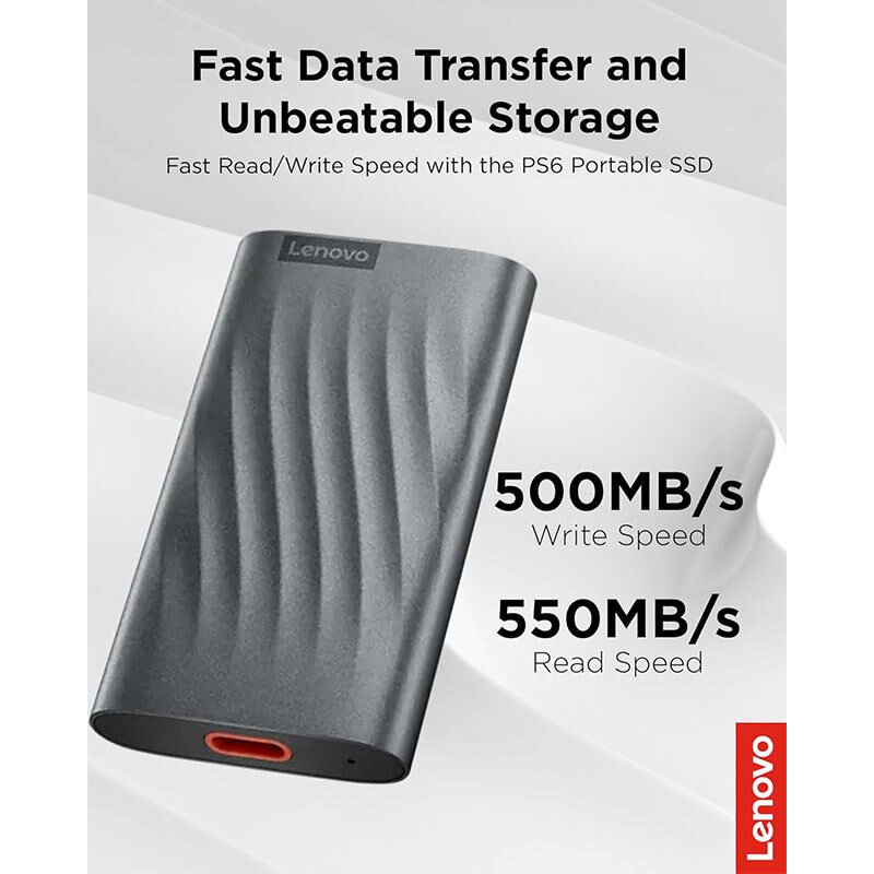 حافظه اکسترنال SSD لنوو Lenovo PS6 512GB - 7
