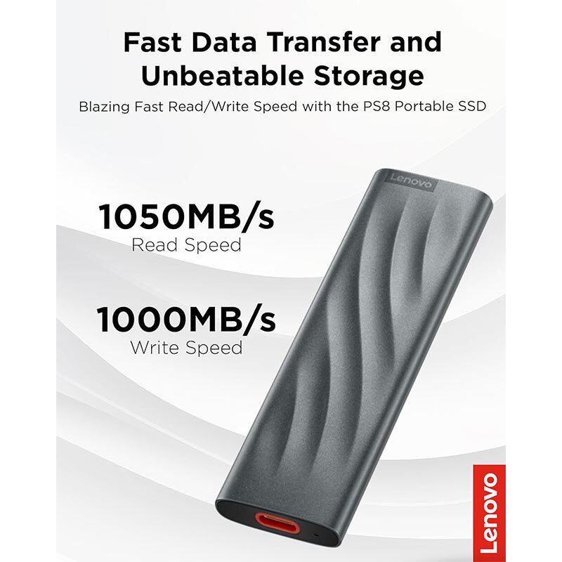 حافظه اکسترنال SSD لنوو Lenovo PS8 512GB - 4