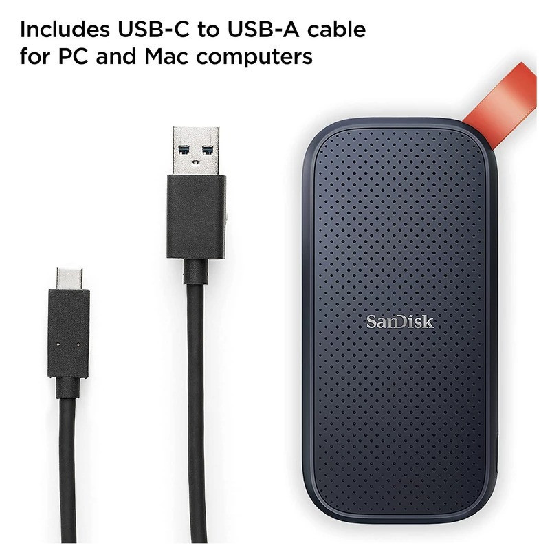 حافظه اکسترنال SSD سن دیسک SanDisk Portable E30 480GB - 4