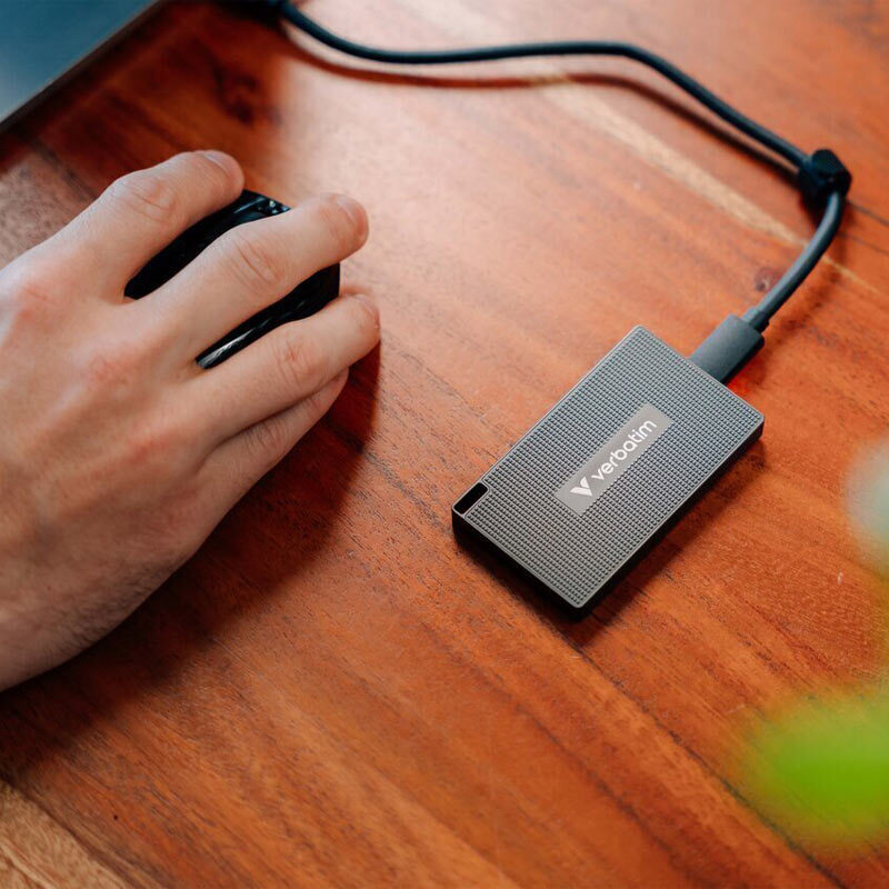 حافظه اکسترنال SSD ورباتیم Verbatim Metal Mini 1TB - 4