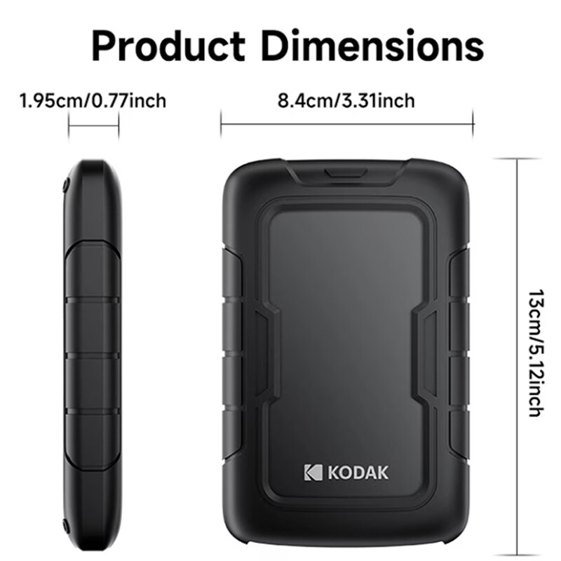 هارد اکسترنال کداک P110 1TB - 5