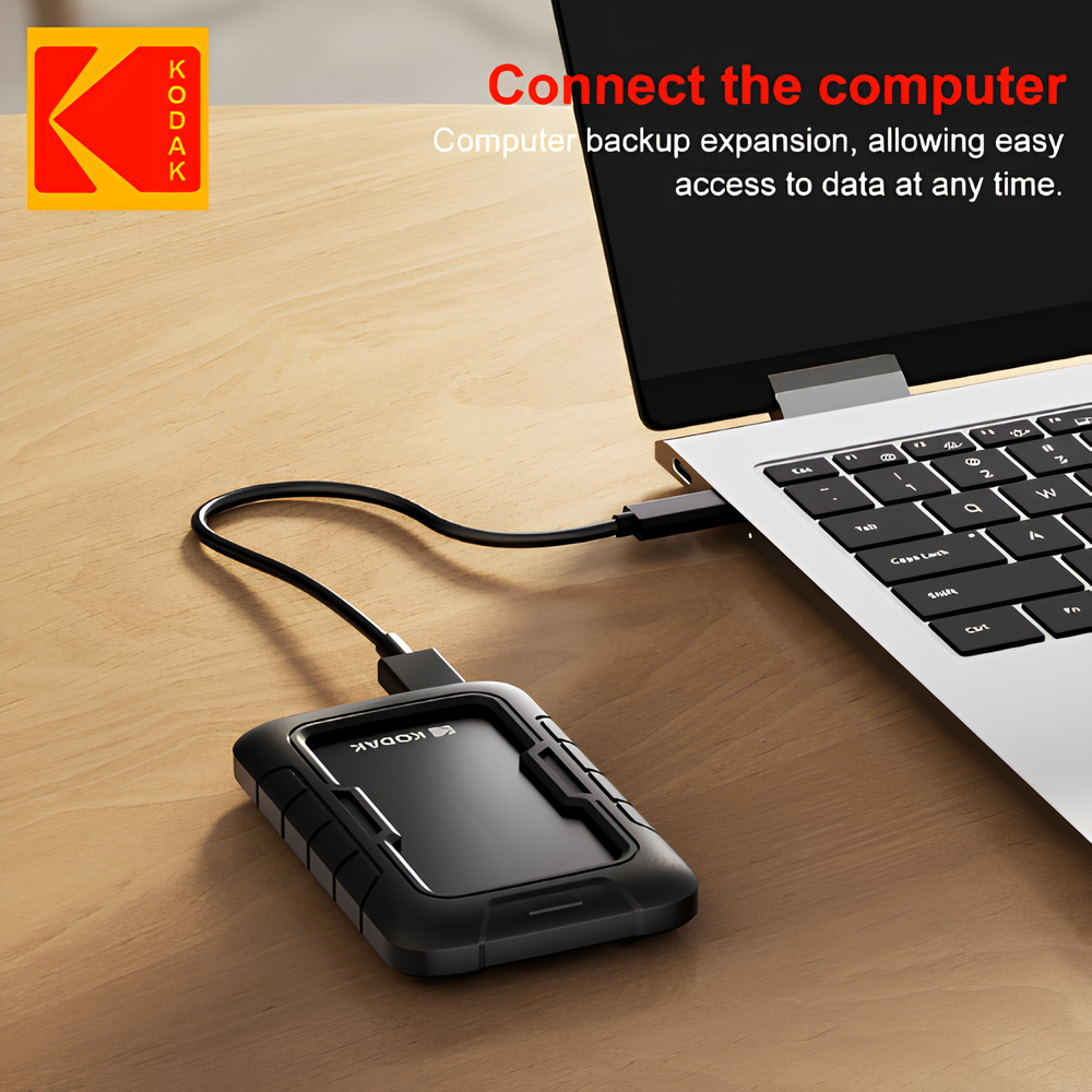 هارد اکسترنال کداک P110 1TB - 6