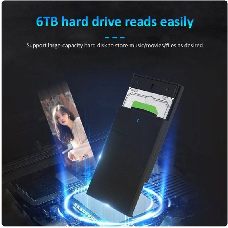 هارد اکسترنال لنوو Lenovo K01-A 500GB + هدیه کیف هارد - 6