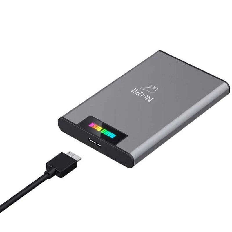 هارد اکسترنال نتپیل NetPil Linstorage 500GB + هدیه کیف هارد - 7