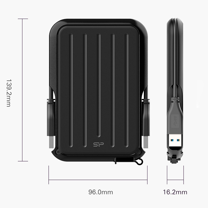 هارد اکسترنال سیلیکون پاور Silicon Power Armor A66 1TB - 5