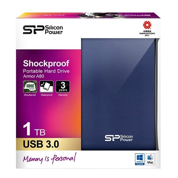 هارد اکسترنال سیلیکون پاور Silicon Power Armor A80 1TB + هدیه کیف هارد - 2